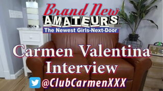 Petite Mature Brunette Carmen Valentina Deepthroats A Cock And Gets Banged!